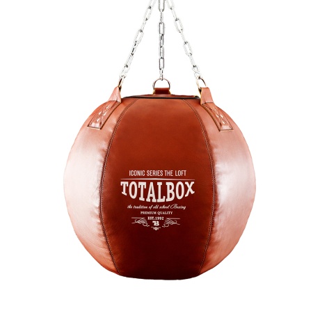 Купить Груша кожаная боксерская "LOFT Шар" Totalbox в Белаякалитве 