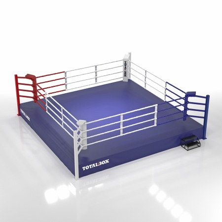 Купить Ринг боксерский Totalbox на помосте 0,5 м, 7х7м, 6х6м. в Белаякалитве 