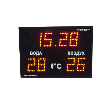 Купить Часы-термометр СТ1.13-2t для бассейна в Белаякалитве 