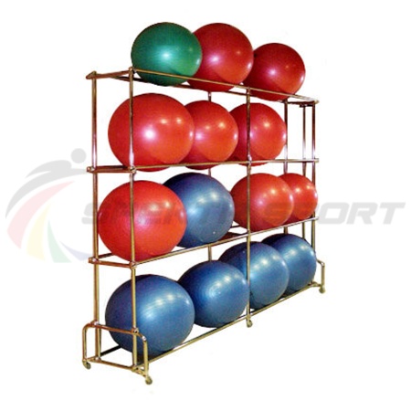 Купить Стеллаж для гимнастических мячей 16 шт в Белаякалитве 