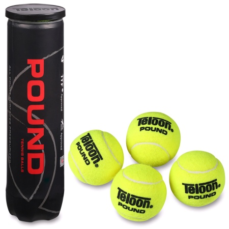 Купить Мяч для большого тенниса Teloon 828Т Р4  (4 шт) в Белаякалитве 