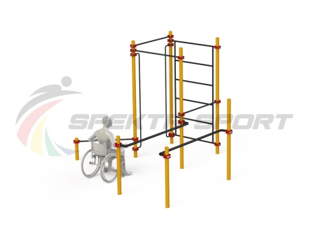 Купить Спортивный комплекс для инвалидов-колясочников WRK-D18_76mm в Белаякалитве 